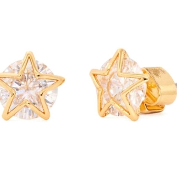 NEW Kate spade Something Sparkly Boxed Star Studs - Picture 3 of 5